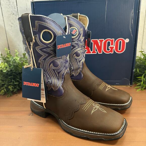 Durango Women's Lady Rebel Twilight and Lace Saddle Western Boots Size 10 - Picture 2 of 12